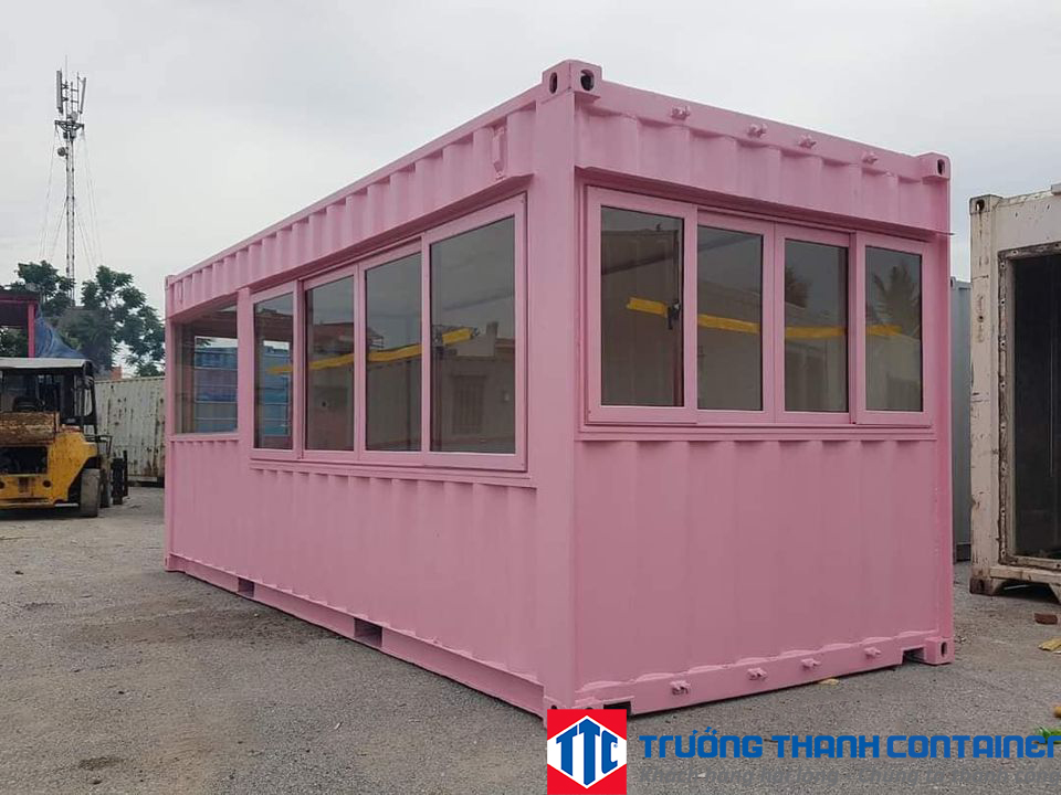 Gian hàng container - container bán hàng lưu động