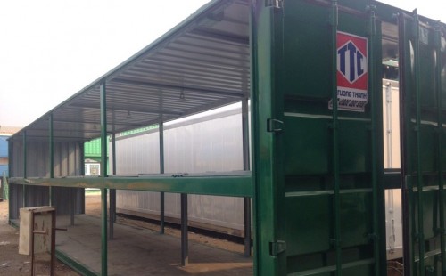 Container chở xe máy