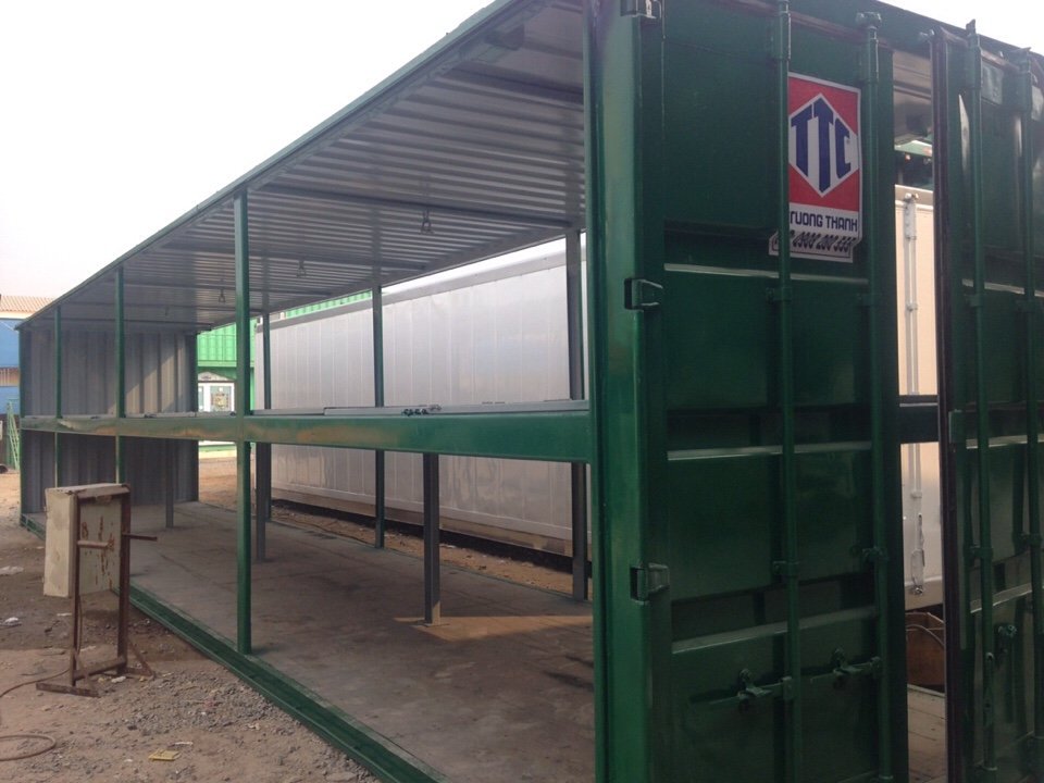 Container chở xe máy trưởng thanh container